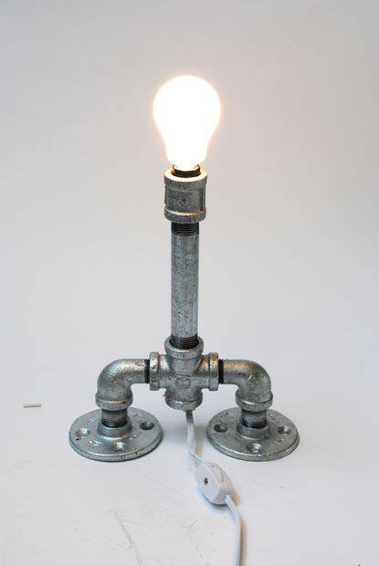 mast pipe lamp design