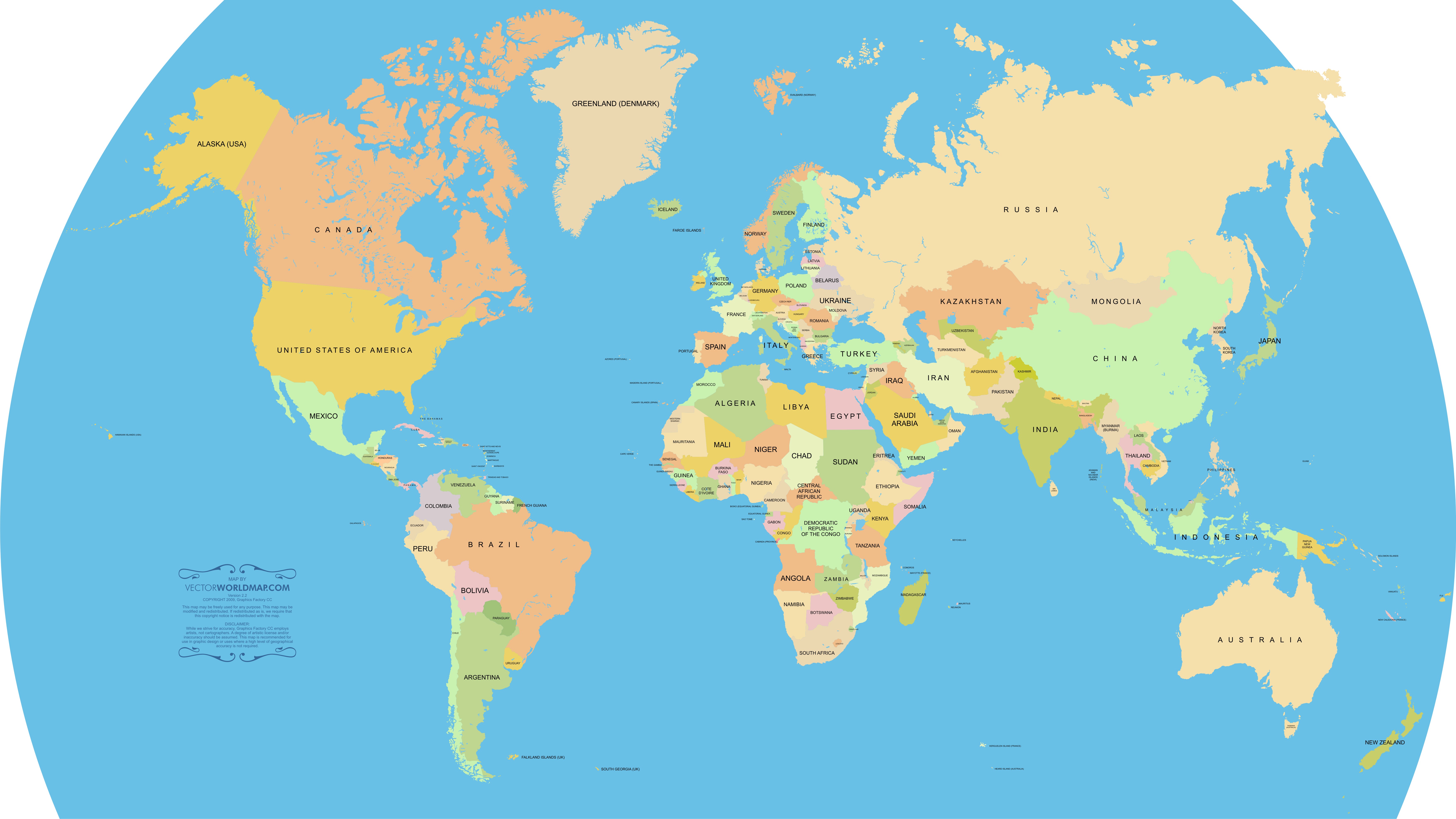 world map vectors1