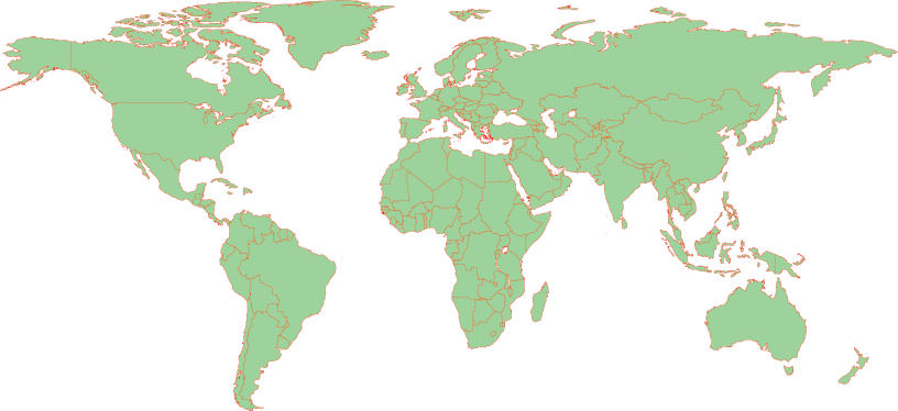 world map vectors22