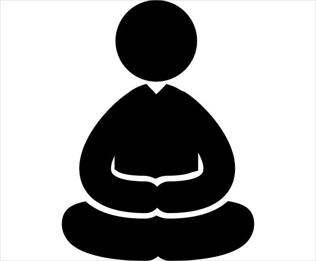 people meditation icon