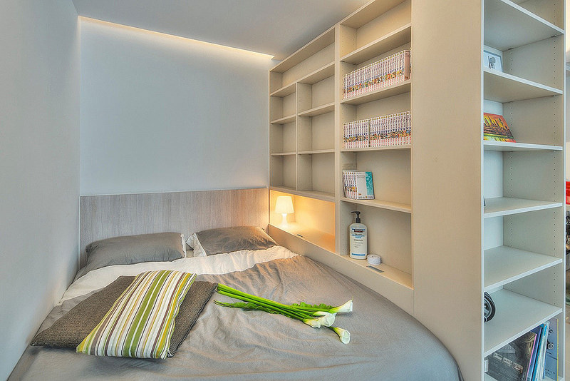 man small contemporary bedroom design
