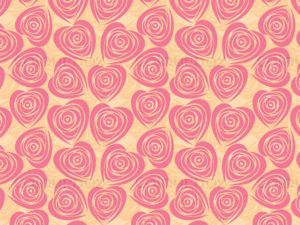 pink hearts pattern2