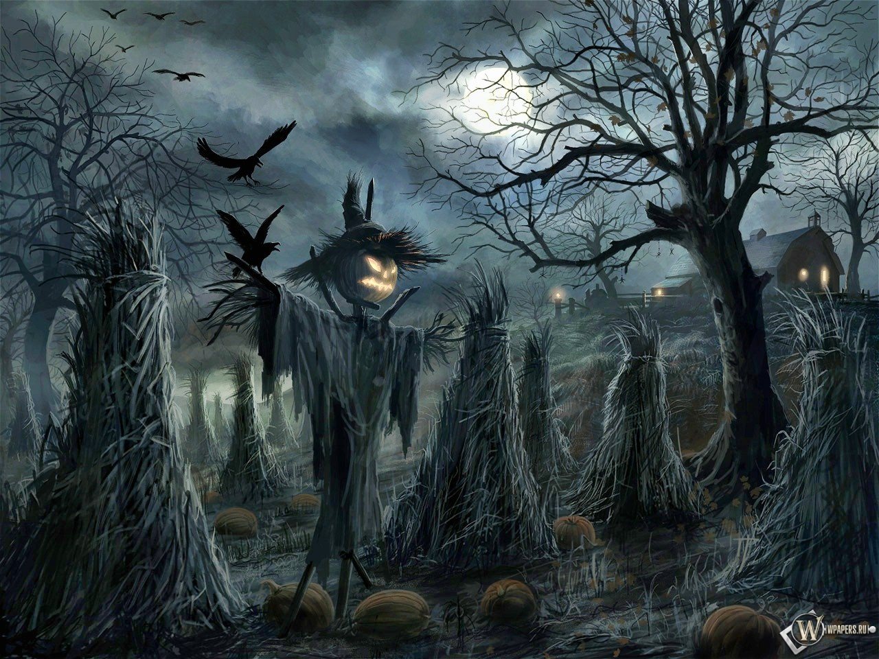 creepy halloween background1