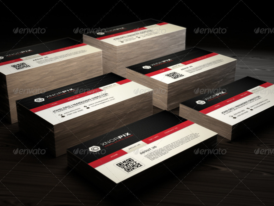 Ancient Business Card Mock-up