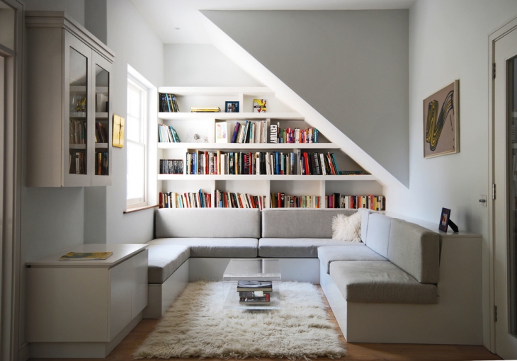 cozy contemporary living room
