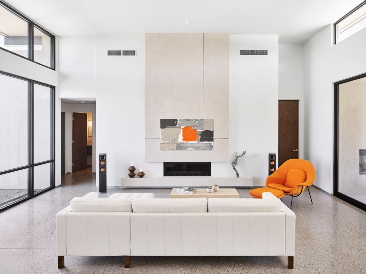 modern living room decor idea