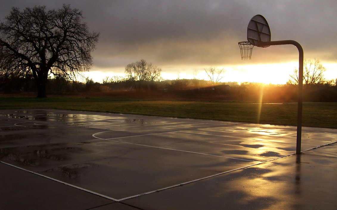 basketball court background