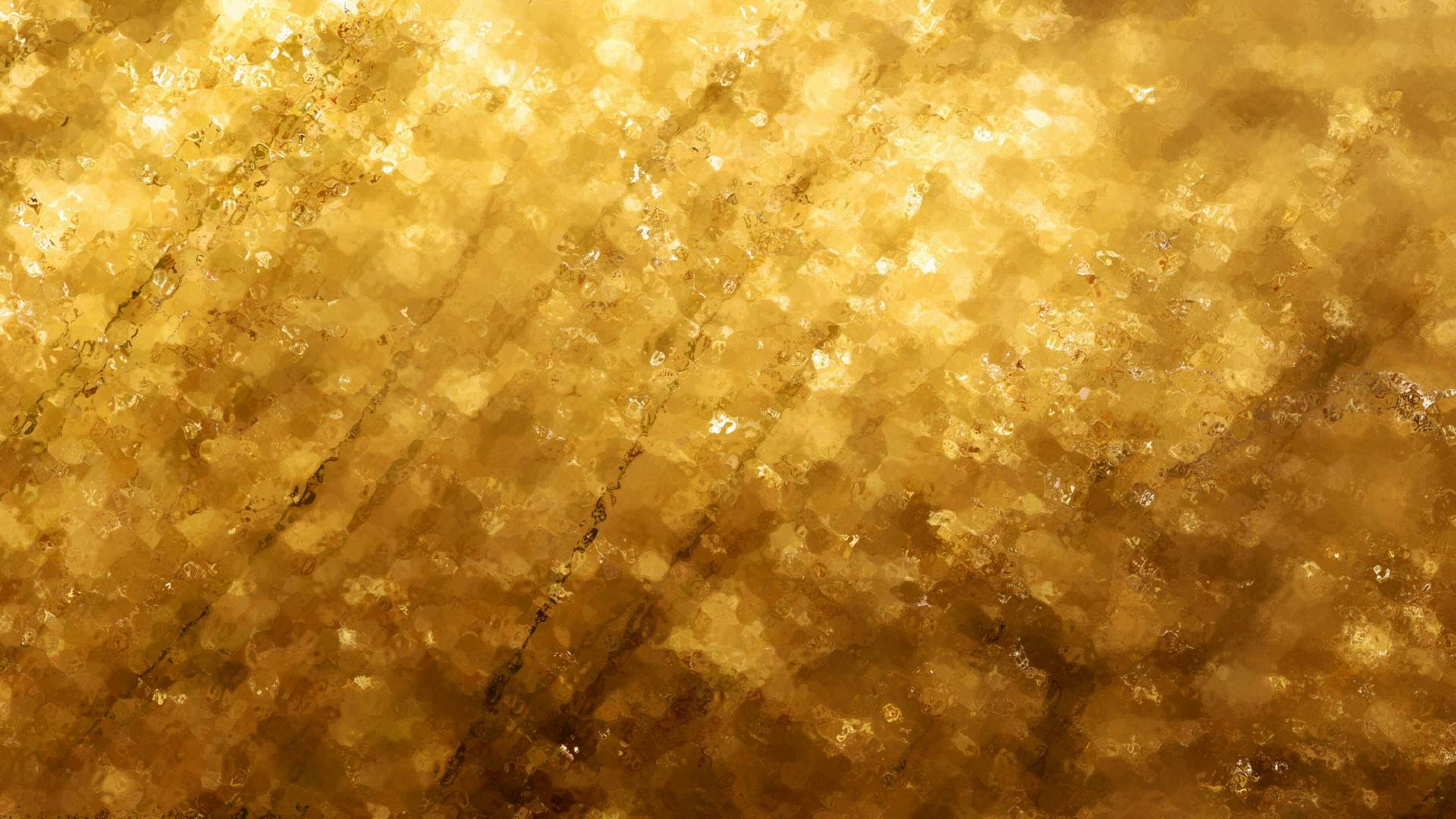 blurred gold background