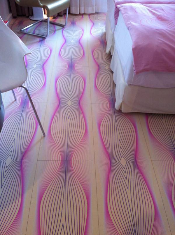 laminate colorful floor design 