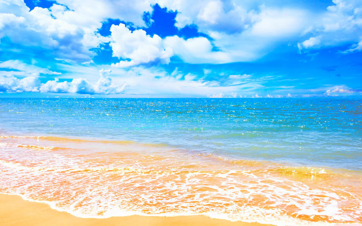 beach pastel background