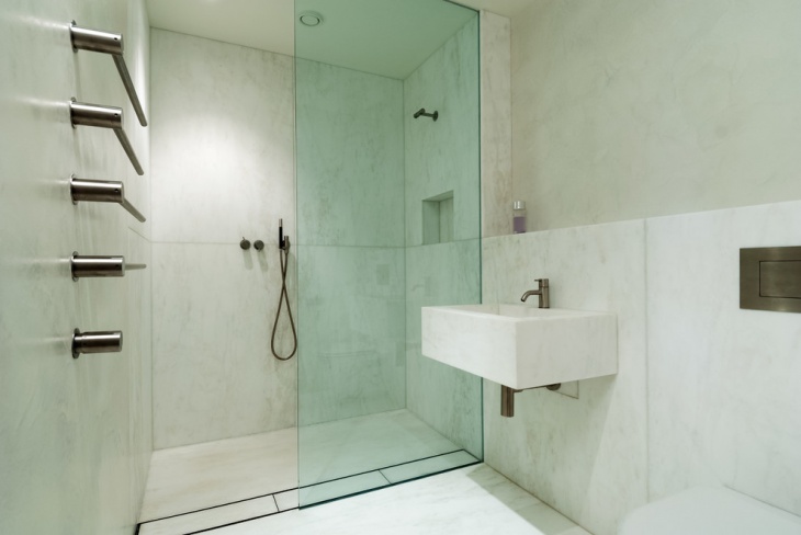 modern bathroom in minimalist style