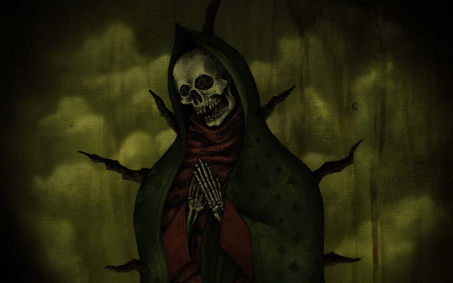 dark creepy background
