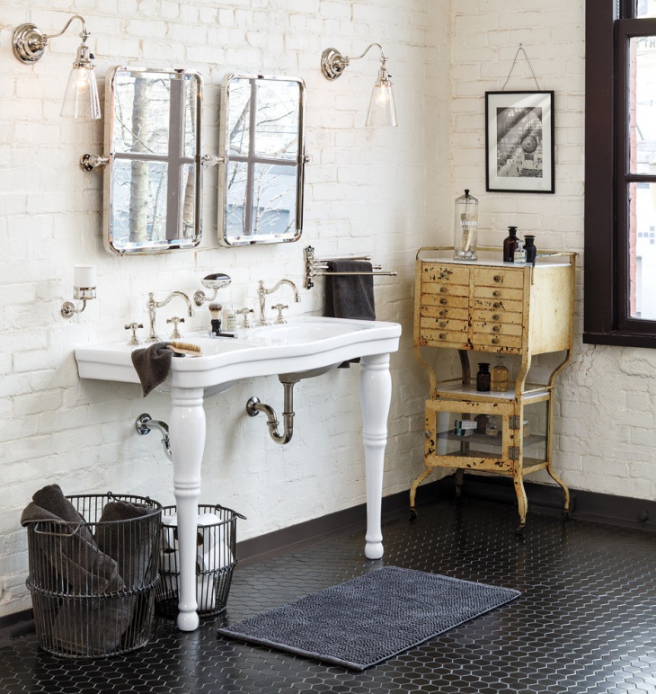 20+ Vintage Bathroom Designs, Decorating Ideas | Design Trends ...