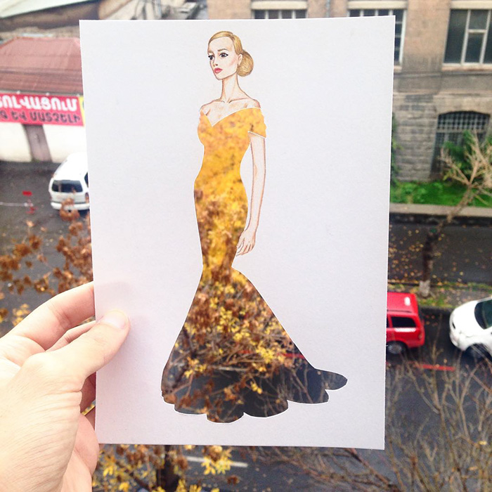 paper cutout art fashion dresses edgar artis 62
