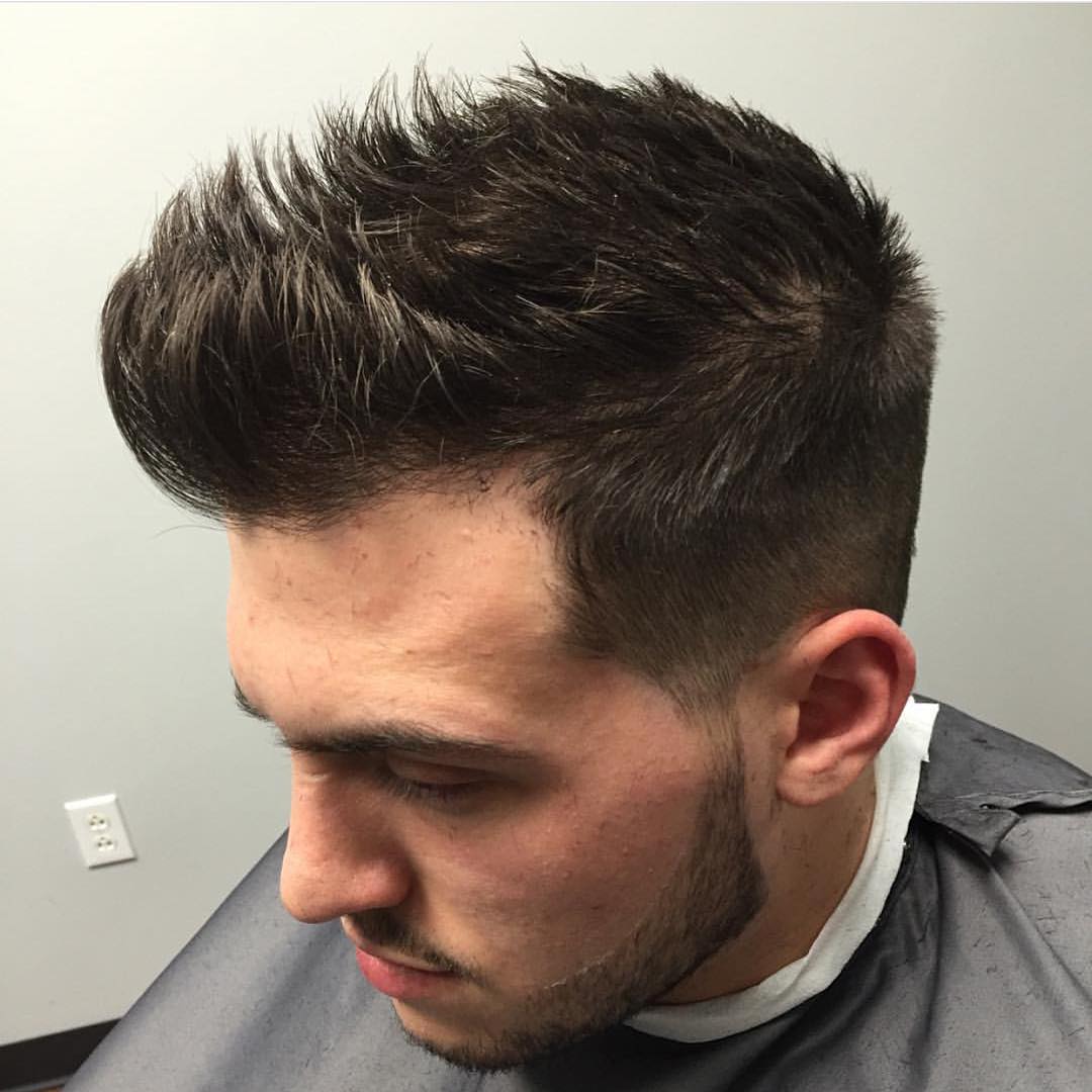 fade hairstyle for white men1