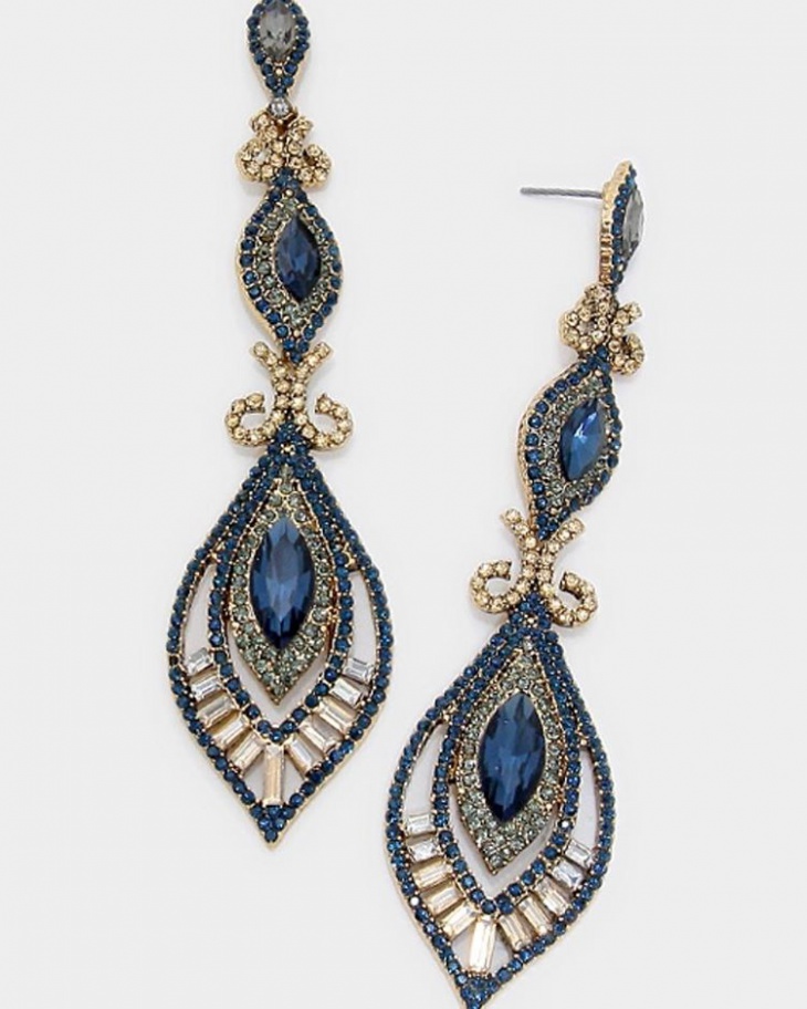 elegant wedding earrings idea
