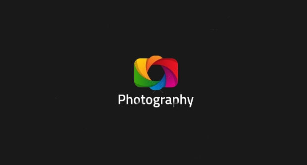 colorful photography logo