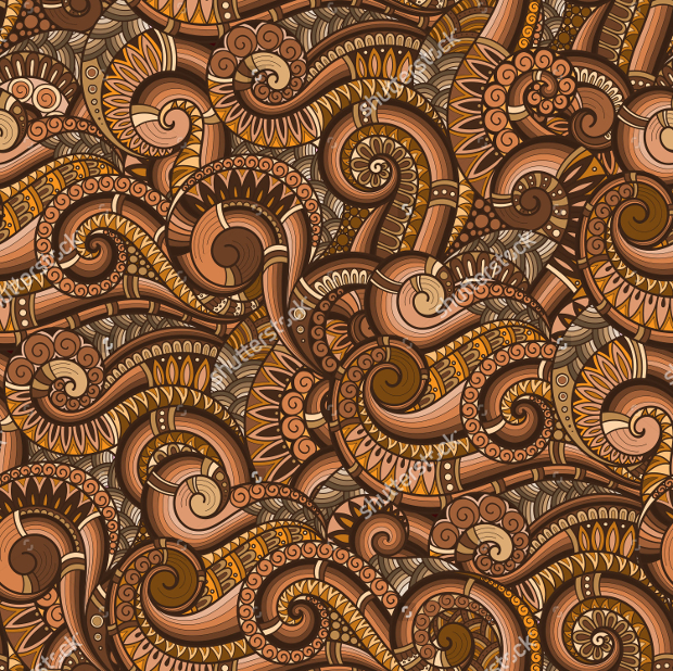 retro brown pattern