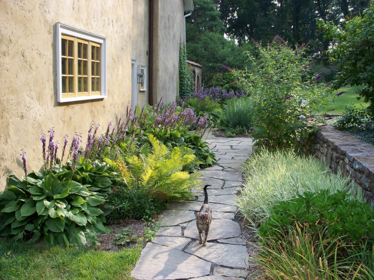 guest house cottage garden walkway