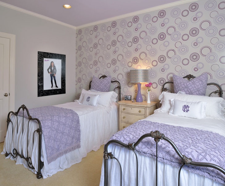 purple bedroom decorating ideas