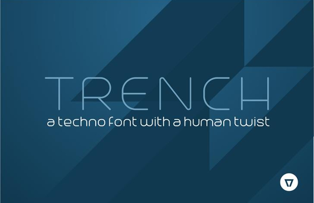 trench font