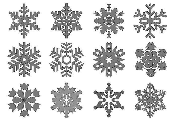 Download 25+ Snowflakes Photoshop Brushes, Psd, Gimp | Design ...