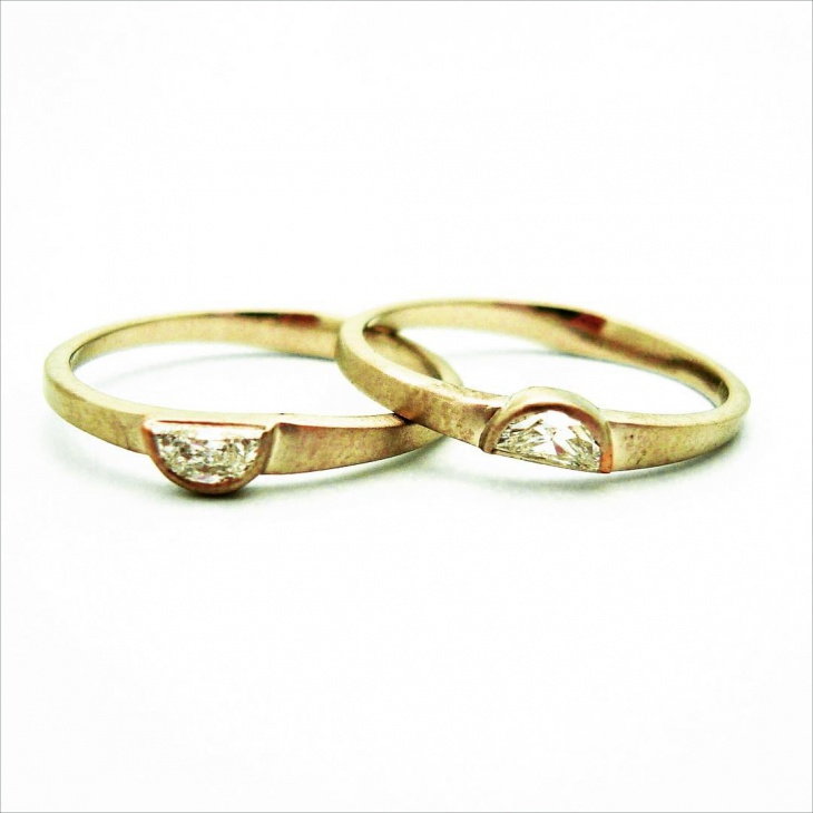 set of engagement rings
