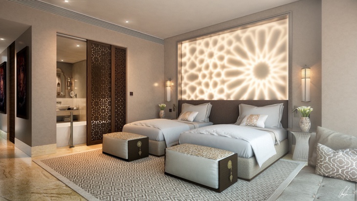 master bedroom wall design 