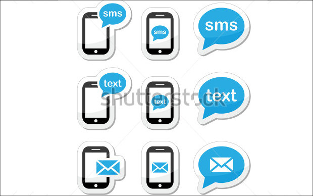 sms icons