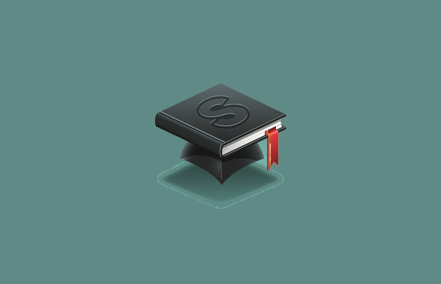 graduation cap logo design