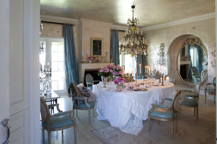 shabby chic dining room furniture