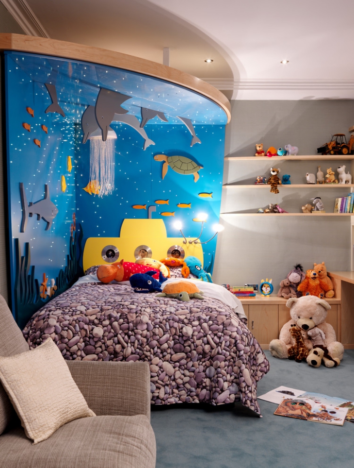 under the sea themed bedroom