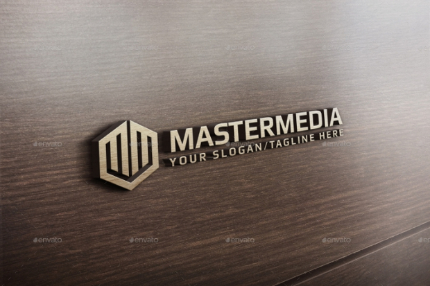 master media logo design