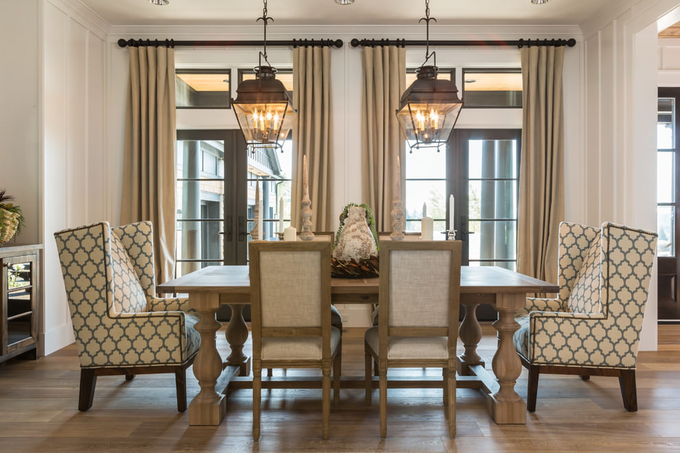 transitional dazzling dining room design