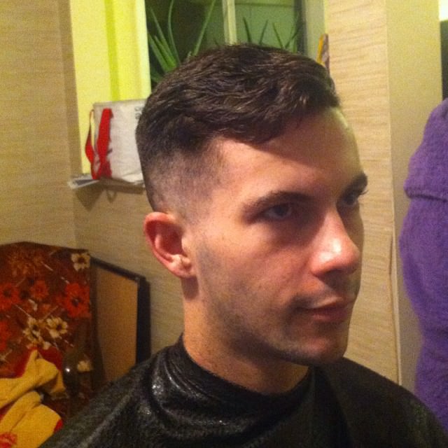 short tapered hairstyle1