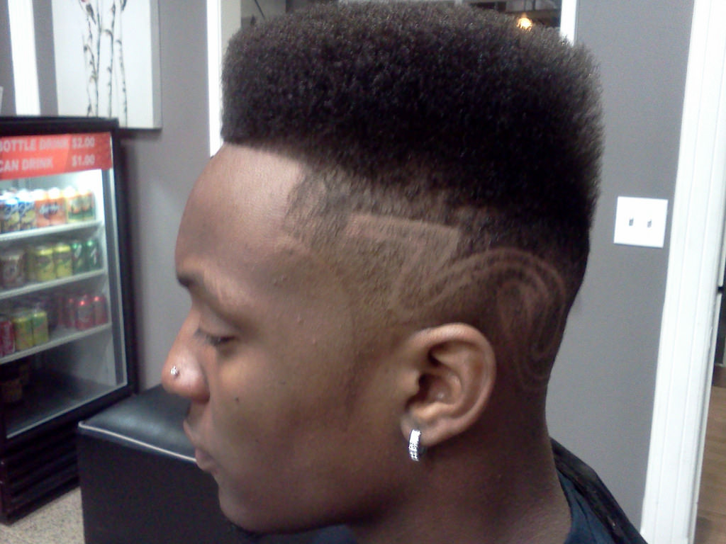 tapered haircut for black men2