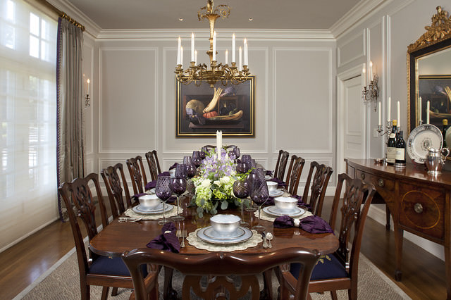 traditional dining room design