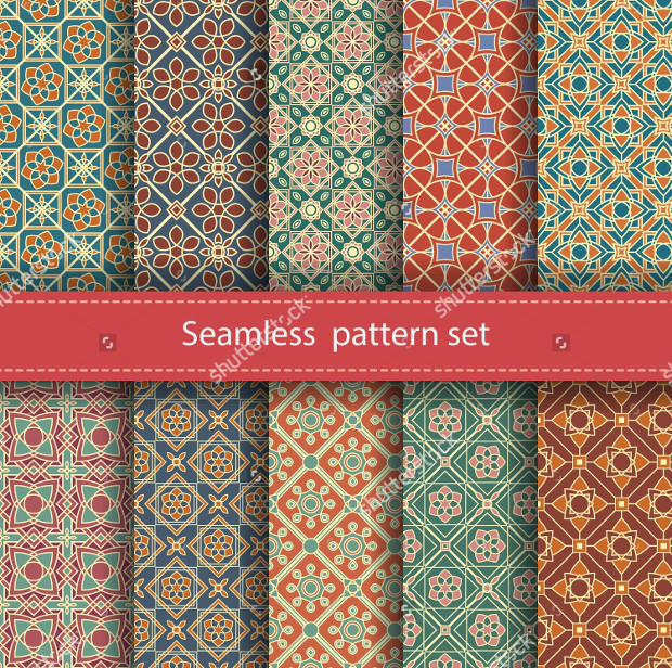 seamless pattern set