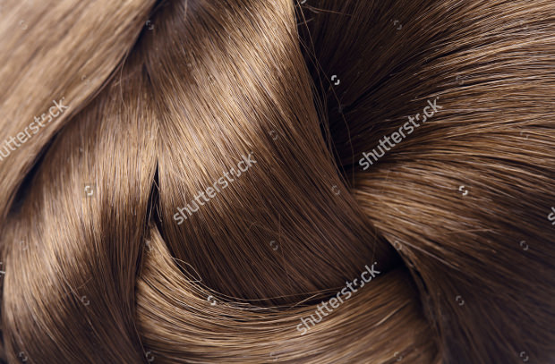 long brown hair texture