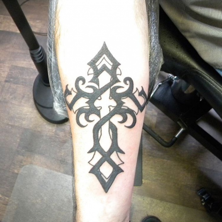 ink cross tattoo