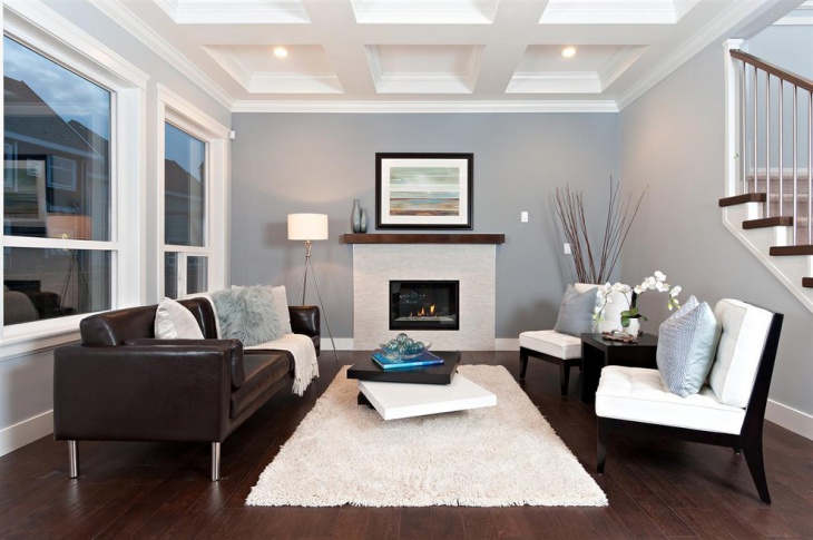 modern wall color design for living room