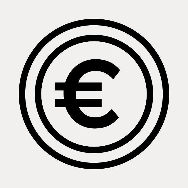 euro currency icon