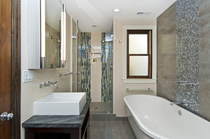 transitional washroom tiles design
