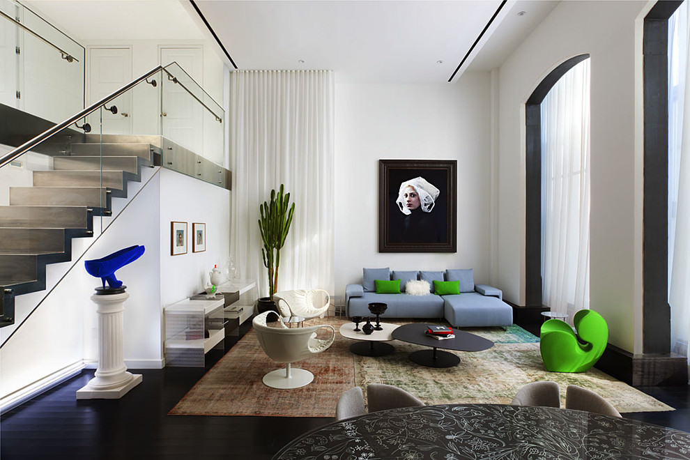 25+ Square Living Room Designs, Decorating Ideas | Design ...