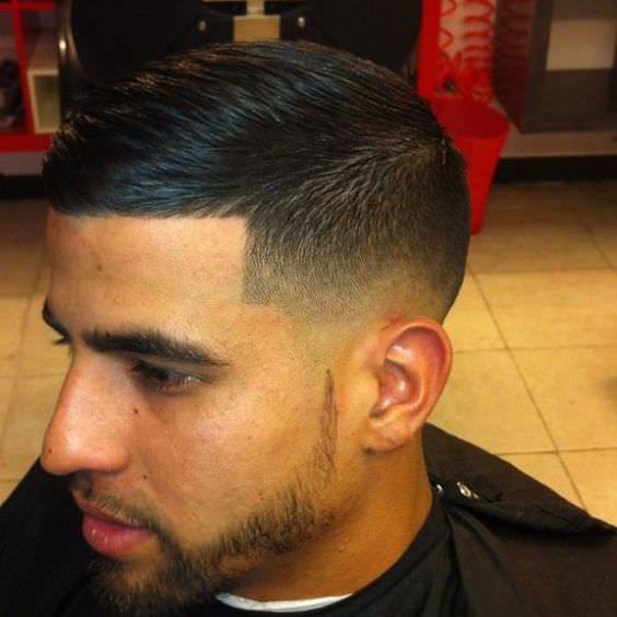 sombra bald fade corte de pelo