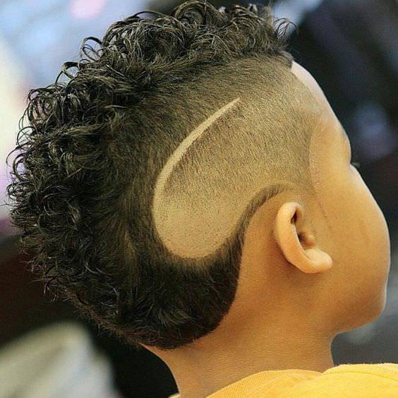 best curly fade haircut design