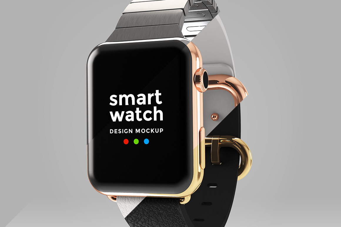 customizable apple watch mockup