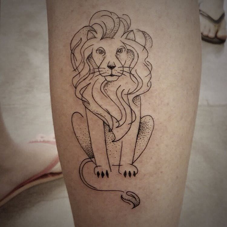 lion tattoo design1