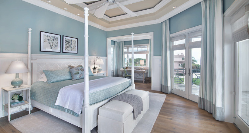 24 Light Blue Bedroom Designs, Baby Blue And Grey Bedroom Ideas