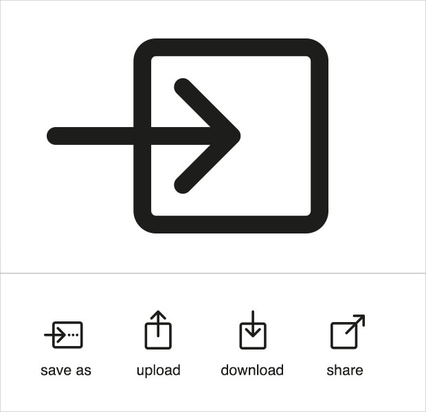 file saving idealogy icons